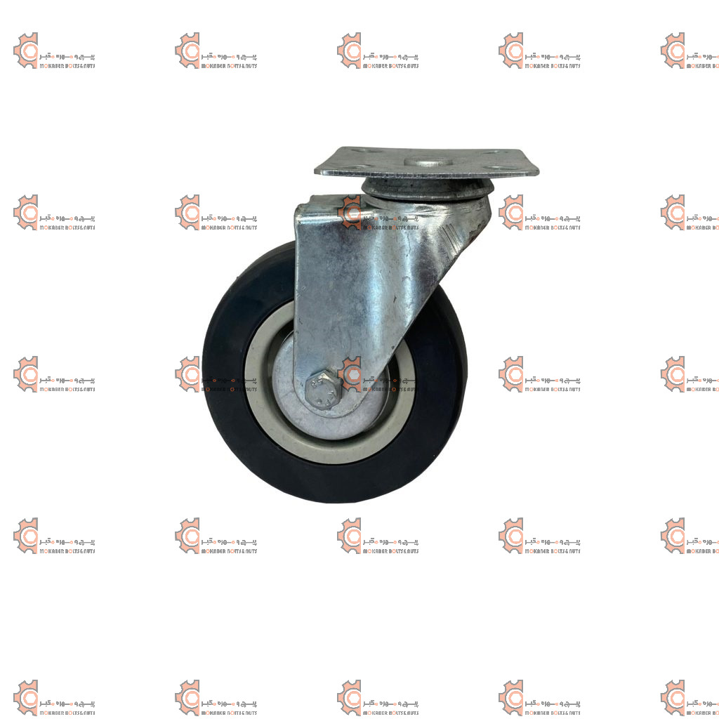 چرخ بیمارستانی کفی بدون ترمز